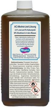 Jod-Lösung alkoholisch Wund Tiere 1000 ml HDPE-Flasche pharma-rein